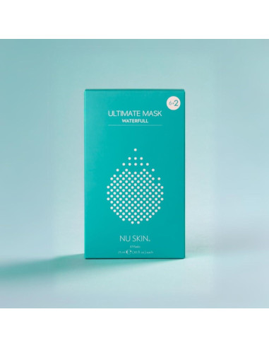 Máscara Facial Hidratante Nu Skin Ultimate Waterfull - 8 Unidades