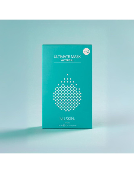 Máscara Facial Hidratante Nu Skin Ultimate Waterfull - 8 Unidades