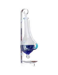 Barómetro de vidrio líquido Antique Storm Glass B1025C 33cm 2