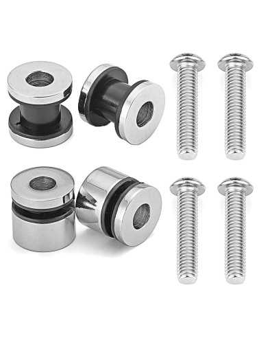 Kit de Hardware de Acoplamiento KASIMT para Sissy Bar Harley 2003-2017