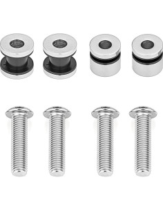 Kit de Hardware de Acoplamiento KASIMT para Sissy Bar Harley 2003-2017 2