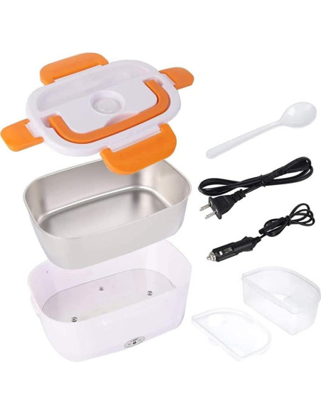 Caja de Almuerzo Eléctrica axGear 1.5L 40W Doble Uso 12V/110V