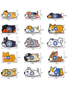 20 Piezas Mini Spinners Antiestrés RGHNR Multicolor 2