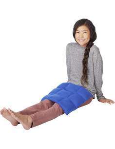 Almohadilla de peso mediana azul Covered In Comfort 33x33cm 2