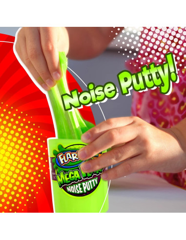 Putty Antiestrés Mega Flarp 0.45 kg JA-RU Aromatizado