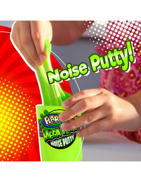 Putty Antiestrés Mega Flarp 0.45 kg JA-RU Aromatizado