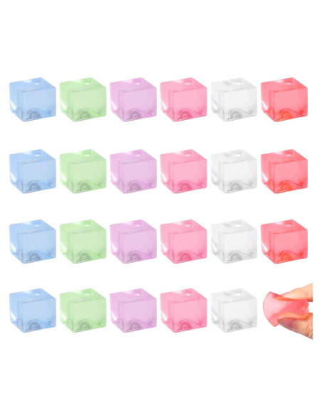 24 Mini Bolas de Estrés JOFONY para Alivio de Ansiedad