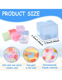 24 Mini Bolas de Estrés JOFONY para Alivio de Ansiedad 2