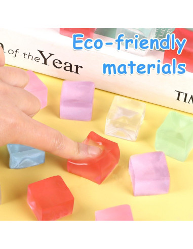 24 Mini Bolas de Estrés JOFONY para Alivio de Ansiedad