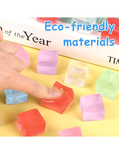 24 Mini Bolas de Estrés JOFONY para Alivio de Ansiedad