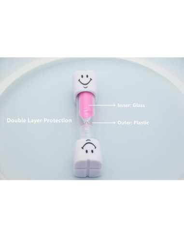 Juego de 8 Temporizadores de Arena 2 Minutos Yuronam Coloridos