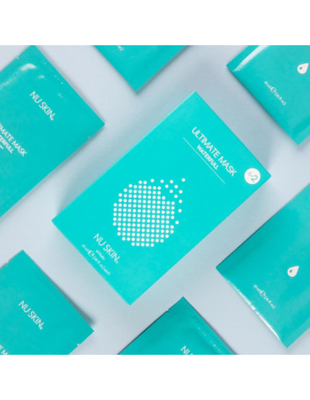 Máscara Facial Hidratante Nu Skin Ultimate Waterfull - 8 Unidades