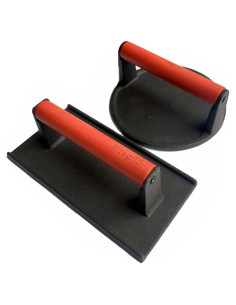 Prensa de Hamburguesa Hierro Fundido Hailing 16.5 cm Redonda