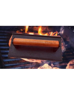 Prensa de Hamburguesa Hierro Fundido Hailing 16.5 cm Redonda 2