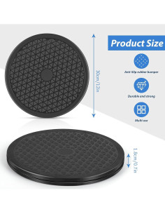 Soporte Giratorio CTTZCKJ 30.48 cm para Monitores y TV 2