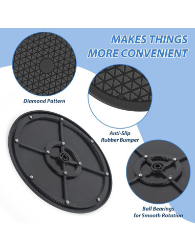 Soporte Giratorio CTTZCKJ 30.48 cm para Monitores y TV