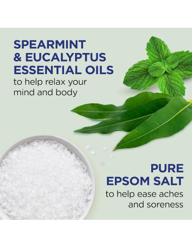 Gel de Baño Dr Teal's Eucalipto y Menta 4x24 oz