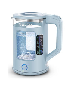 Hervidor Eléctrico DEZIN DZ350B 1.5L Doble Pared LED Bicolor