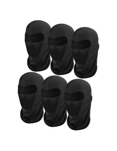 6 Piezas Máscara Balaclava Blulu Transpirable para Ciclismo