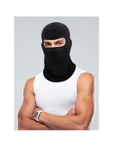 6 Piezas Máscara Balaclava Blulu Transpirable para Ciclismo