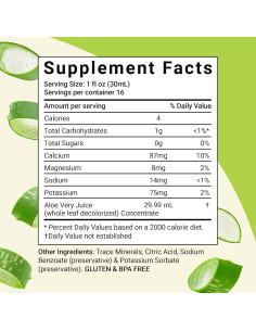 Jugo de Aloe Vera Orgánico Aloe Life 473 ml - Hoja Entera 2