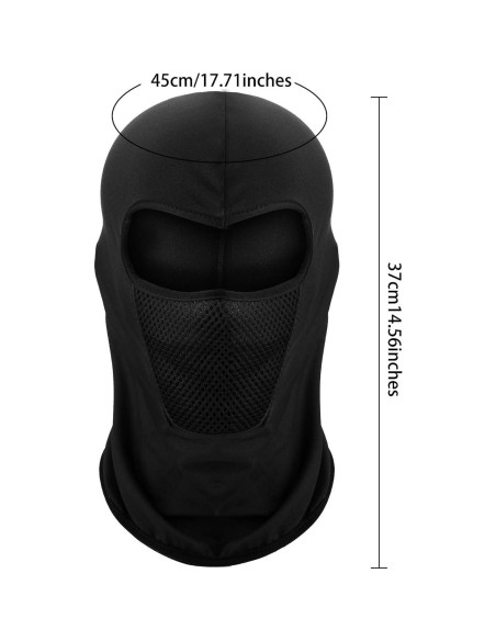 6 Piezas Máscara Balaclava Blulu Transpirable para Ciclismo