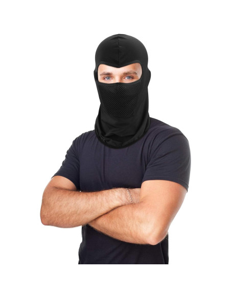 6 Piezas Máscara Balaclava Blulu Transpirable para Ciclismo