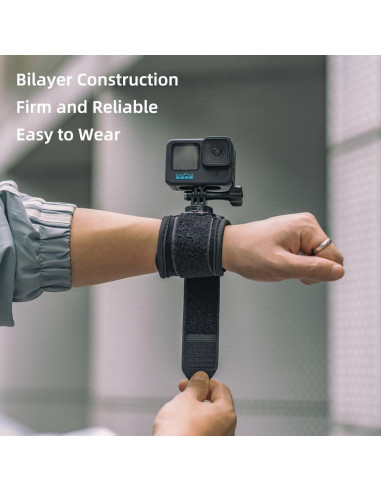Soporte Ajustable para Muñeca SOH WD-01 para GoPro e Insta360
