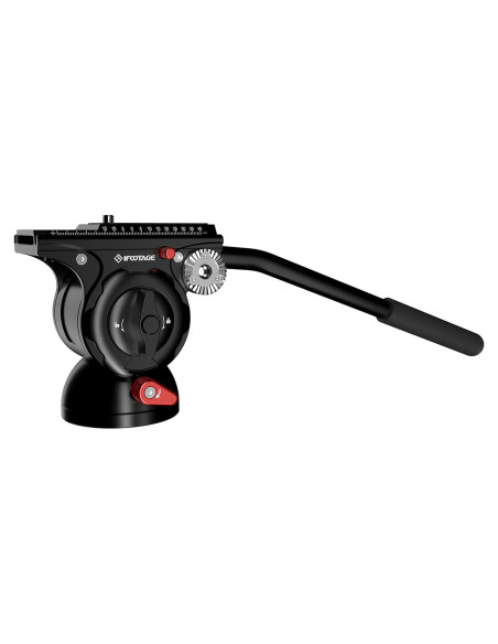 Cabezal Fluido de Video IFOOTAGE K5S para Trípode 5kg