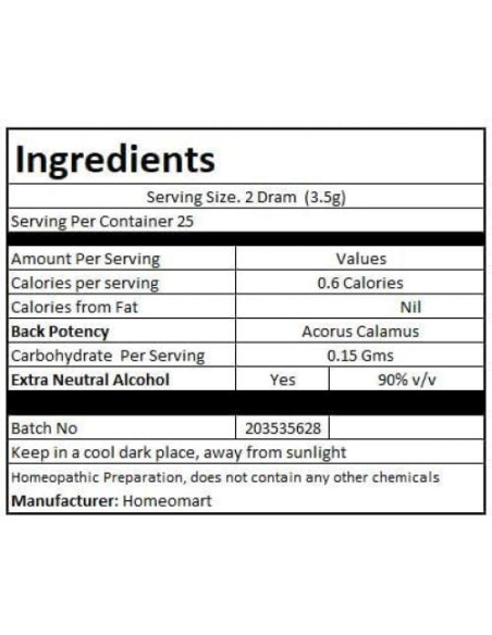 Pellets Homeopáticos Acorus Calamus 6C - 3 Frascos de 7.4 ml Pellets Homeopáticos Acorus Calamus 6C - 3 Frascos de 7.4 ml