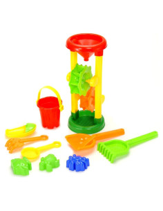 Conjunto de Juguetes de Playa PowerTRC - Rueda de Arena y Agua