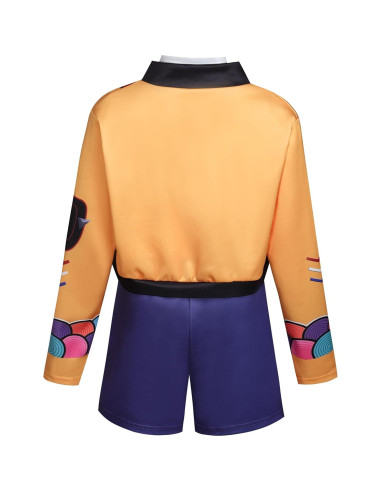 Disfraz de Cantante Pop para Niñas FHYPTDI - 9-10 Años Amarillo