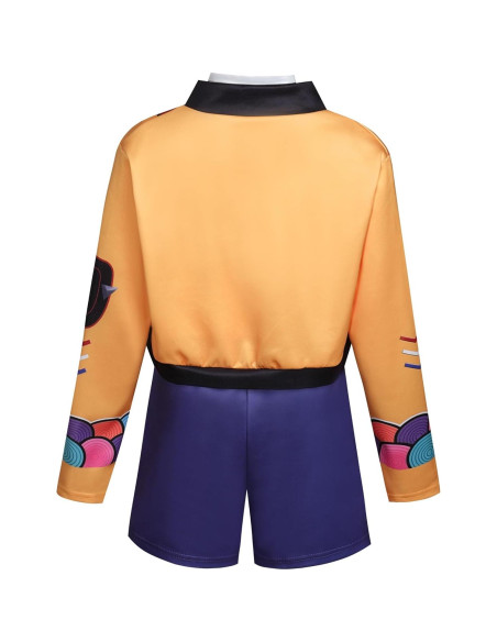 Disfraz de Cantante Pop para Niñas FHYPTDI - 9-10 Años Amarillo Disfraz de Cantante Pop para Niñas FHYPTDI - 9-10 Años Amarillo