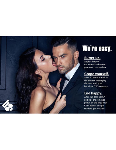 Bare Balm - Crema Eliminadora de Vello Corporal Masculino 227g