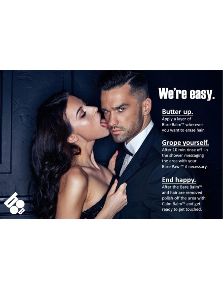 Bare Balm - Crema Eliminadora de Vello Corporal Masculino 227g