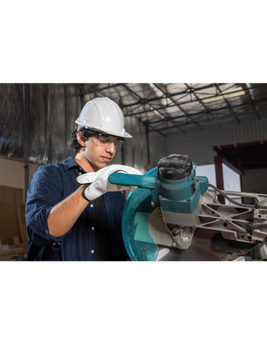 Guantes de Trabajo de Cuero de Piel de Cabra - 3 Pares - Mediano a Extra Grande