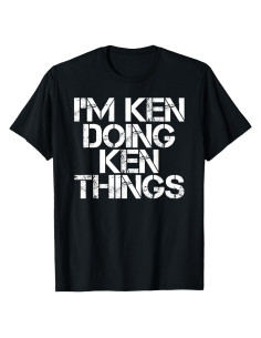 Camiseta Divertida Soy KEN para Hombres y Mujeres - Regalo