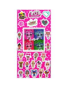 Paquete de Stickers LOL Surprise - 12 Hojas para Niñas 2