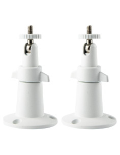 Soporte de Pared para Cámara de Seguridad NVRTTRR Blanco 2 Pzas