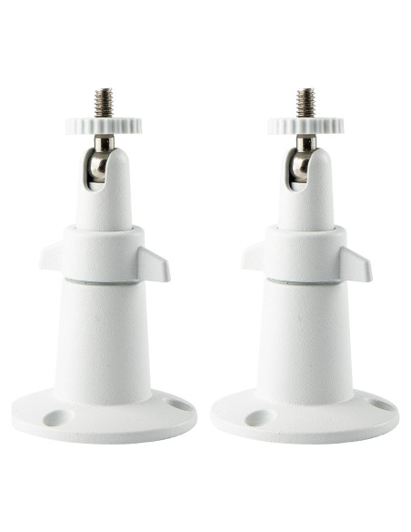 Soporte de Pared para Cámara de Seguridad NVRTTRR Blanco 2 Pzas