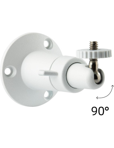 Soporte de Pared para Cámara de Seguridad NVRTTRR Blanco 2 Pzas