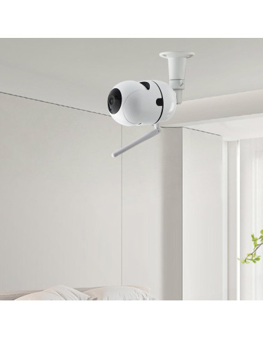 Soporte de Pared para Cámara de Seguridad NVRTTRR Blanco 2 Pzas