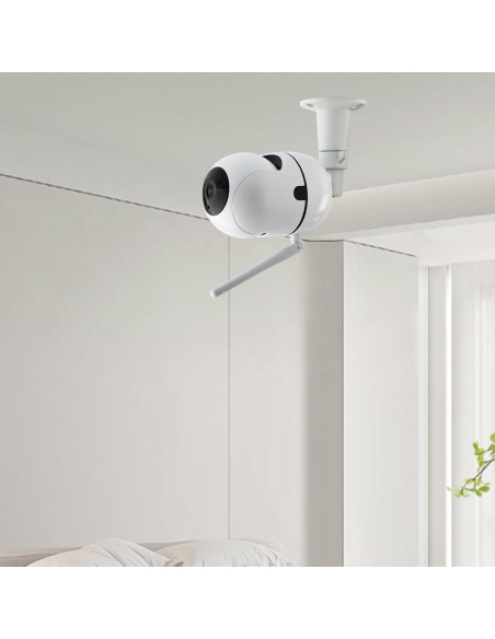 Soporte de Pared para Cámara de Seguridad NVRTTRR Blanco 2 Pzas