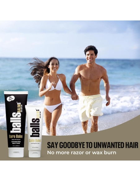 Bare Balm - Crema Eliminadora de Vello Corporal Masculino 227g
