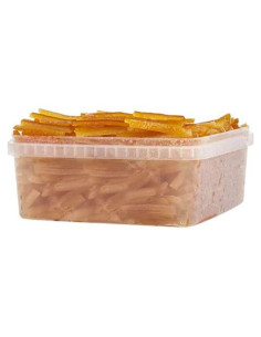 Tiras de Cáscara de Naranja Glaseadas Amifruit 1kg - Sin Gluten