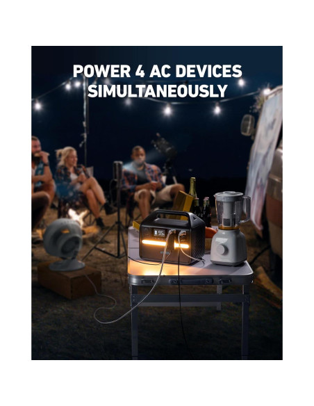 Estación de Energía Portátil Anker 535, 512Wh, 500W, 9 Puertos Estación de Energía Portátil Anker 535, 512Wh, 500W, 9 Puertos