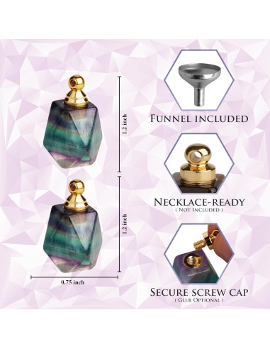 Urna Conmemorativa de Cristal BOHO GARDEN - Miniatura 2.0x3.3 cm