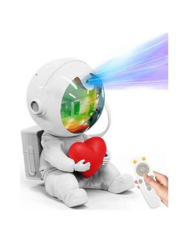 Proyector Galáctico Aurora Astronauta NIIWLAGIT 9.5x7.3cm