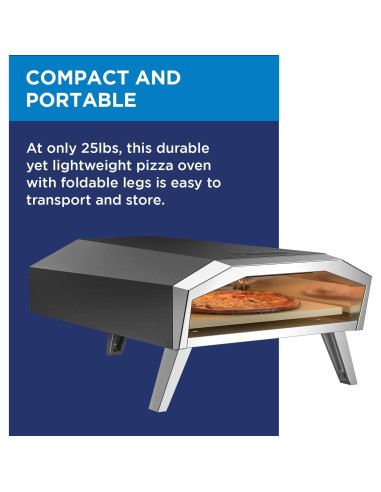Horno de Pizza Portátil Westinghouse a Gas 30.48 cm