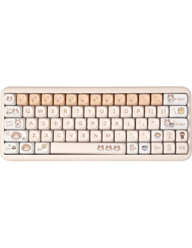 Juego de Teclas PBT SUEHIODHY 144 Teclas Personalizadas para Teclados Mecánicos